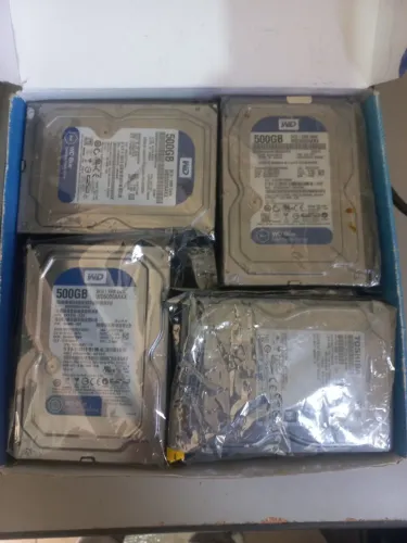 Lote Hds 500GB Wester Digital (Sata - 16MB Cache)