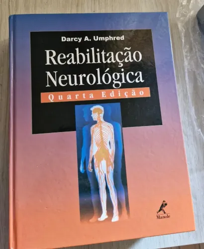 Reabilitação Neurológica 4° ed Vendo livro capa dura com 1118 páginas, em perfeito estado