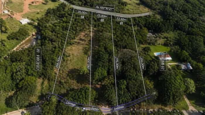 Lote, 36 m² no Chácara São Pedro em Aparecida de Goiânia