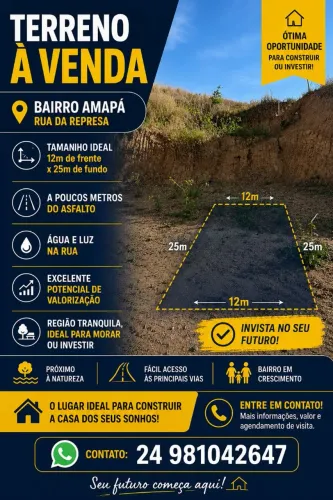 Terreno bairro Amapá