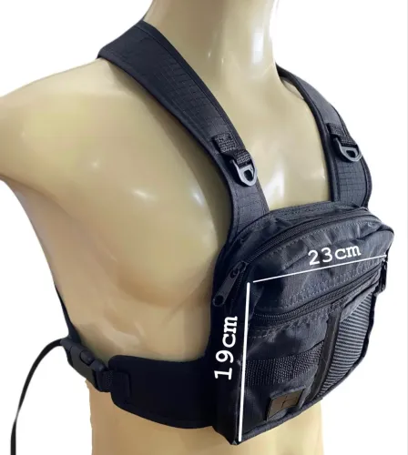 Pochete bag de peitoral bolsa de peito chestbag delivery
