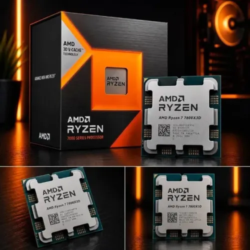 Processador AMD Ryzen 7 7800X3D, 4.2GHz (5.0GHz Turbo), 8-Cores 16-Threads, AM5 "lacrado"