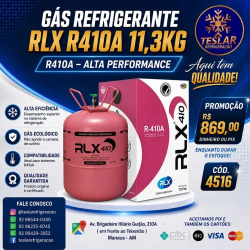 Gás R410A