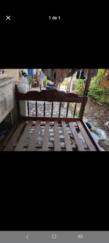 Cama de casal madeira