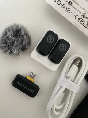 Microfone Hollyland Lark A1 Duo (Lightning)