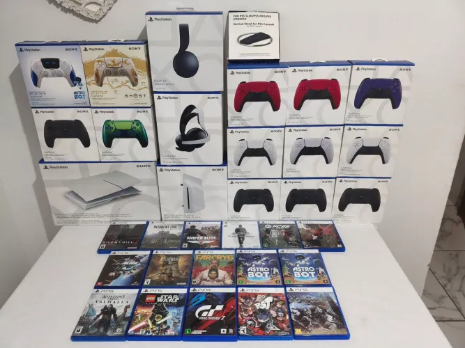 Jogos e acessórios PS5