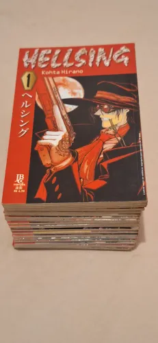 Mangá Hellsing 1° Série Completa Vols 01 ao 20