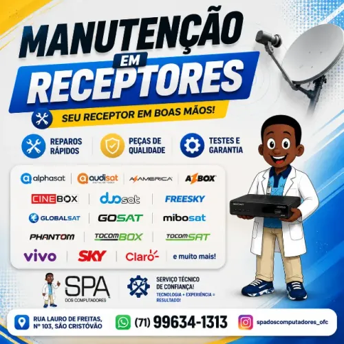 Manutenção em Receptores de Tv
