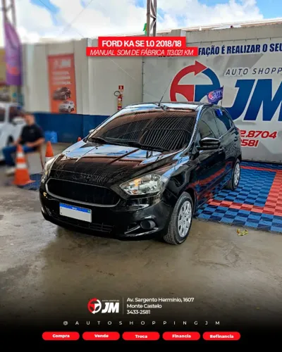 Ford KA 1.0 SE 12V Flex 4P Manual 2018