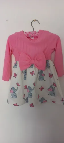 Kit 3 vestidos 1 até 2 anos semi novos