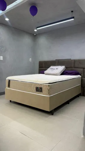 Colchão Turim / Forza Premium c/ Pillow Top - Molas Ensacadas (Novo)
