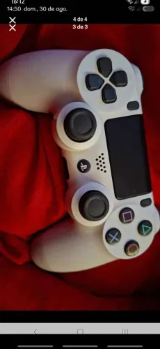 Controle ps4 Sony original branco