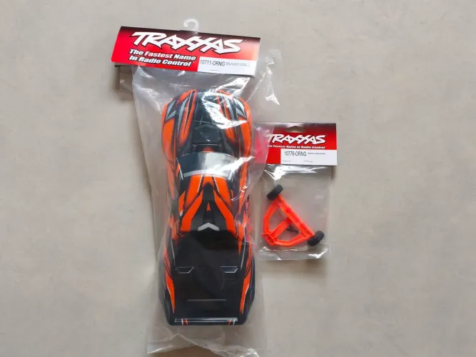 Bolha e weelie bar Traxxas Mini Maxx.