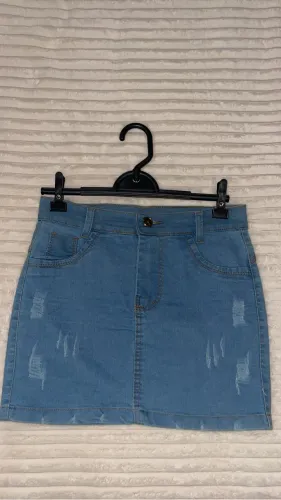 Saia jeans