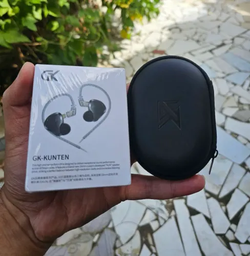 FONE GAMER PROFISSIONAL KZ GK KUNTEN + CASE KZ LACRADOS