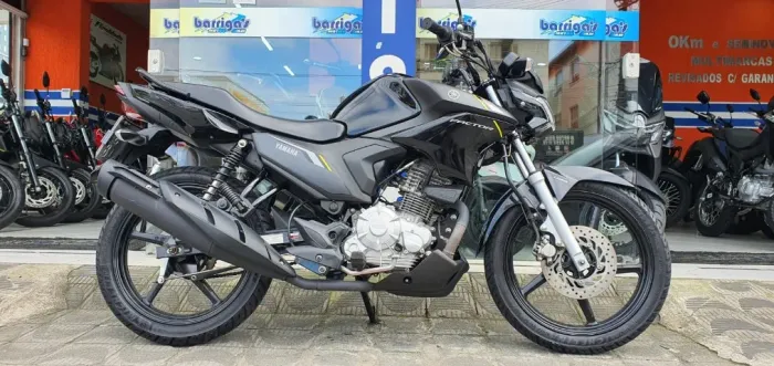 Yamaha Ybr 150 Factor Flex 2025 Preta Baixo Kms