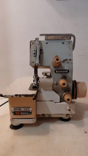 Máquina de costura Overlock SANSEI SRB-137 SEMI INDÚSTRIAL