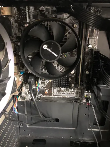 Placa mãe, processador i3 9100