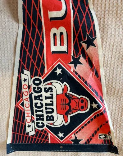 Flâmula Bandeirão/Pennant NBA Basquete Chicago Bulls - Original NBA - WinCraft - Vintage