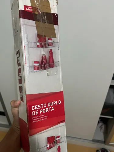 Cesto duplo de porta