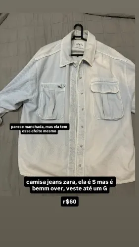 camisa zara