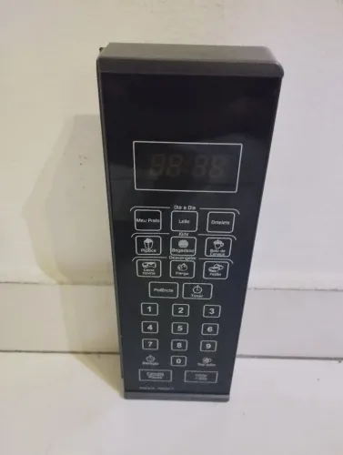 Placa de controle principal com membrana do micro ondas Philco pm 021t, 127v