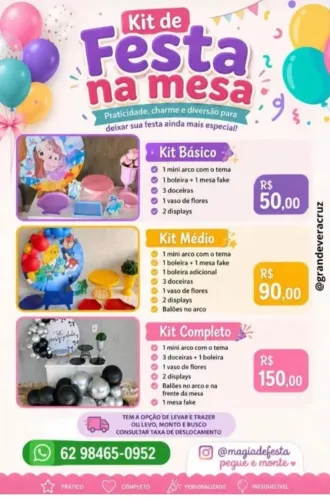 Festa na mesa
