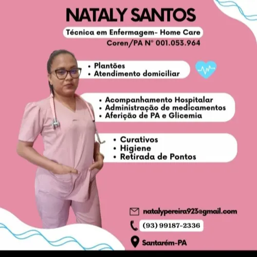 Técnica de Enfermagem e cuidadora de idosos