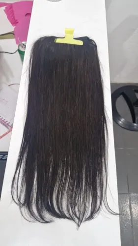 Cabelo humano na tela