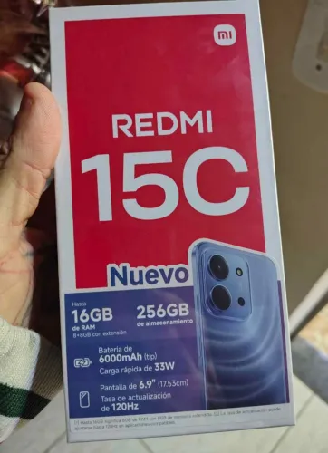 Xiaomi Redmi 15C 16Gb de Ram e 256Gb de armazenamento 