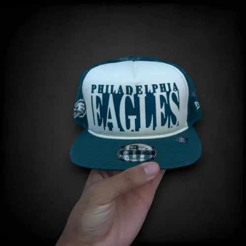 Boné New Era Eagles Snapback Aba Reta