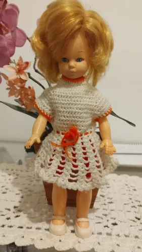 Boneca antiga da estrela