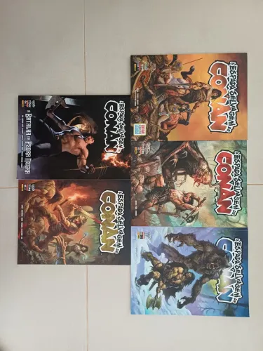 Hq A Espada Selvagem de Conan vol. 1 a 5 - ed. Panini 2025 a 2026
