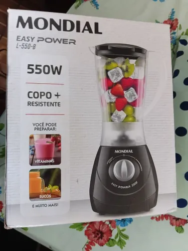 Liquidificador novo na caixa