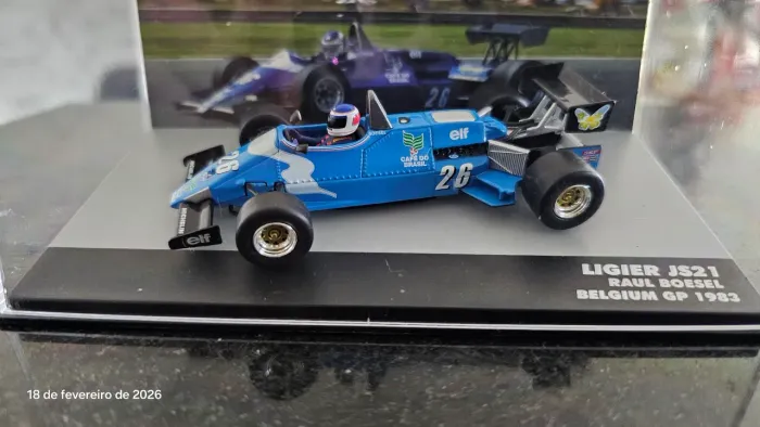 Lendas Brasileiras do Automobilismo - RAUL BOESEL - Ligier