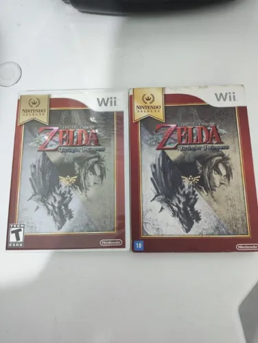 Zelda Twilight Princess Wii Nintendo Selects - Original, Completo, Ótimo Estado