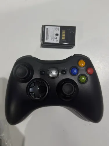 Controle sem fio a bateria dungle pen drive bluetooth xbox e pc