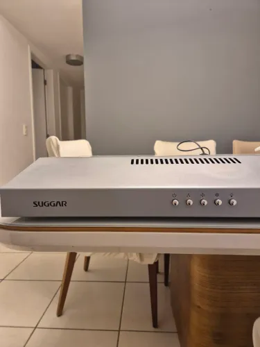 SUGGAR DEPURADOR DE AR SLIM 60 CM C/ MANTA PRATA 127V DI601PR 