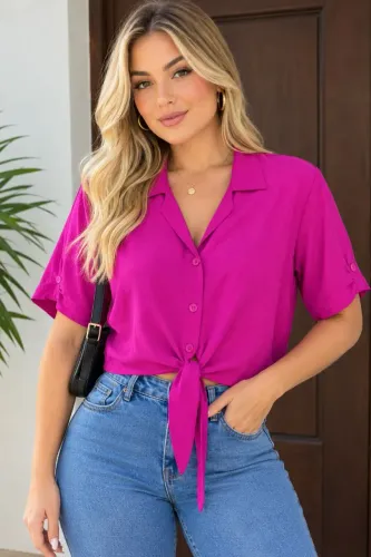 Blusa M pink 