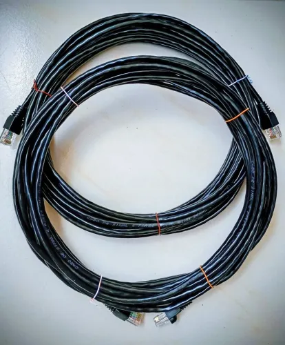 CABO DE REDE INTERNET COM CONECTORES DE 10M