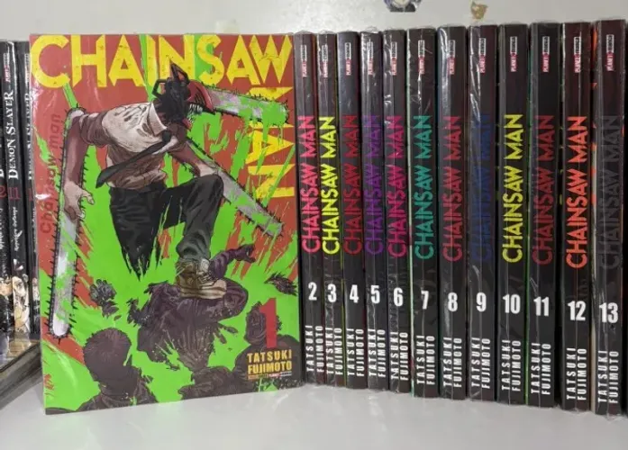 Mangá Chainsaw Man - Volumes 01 ao 13