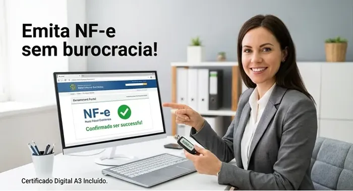 Certificado Digital e-CNPJ A1 ou A3 (Para emissor de NF-e e NFC-e) e e-CPF