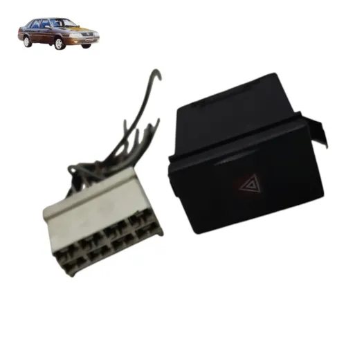 Botão pisca alerta com plug vw santana 2000 2001 2002 2003