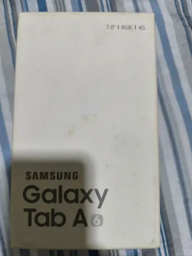 Samsung Galaxy Tab A6 4G (SM-T285M) - Na Caixa, Único Dono, Completo!