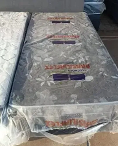CAMA BOX DE SOLTEIRO - PRODUTOS NOVOS - DISPONÍVEL