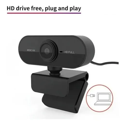 Webcam  + microfone ? HD-Full 1080 USB plug and play
