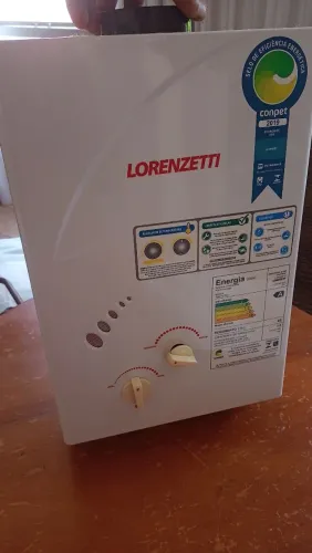 Aquecedor a gás Lorenzetti 