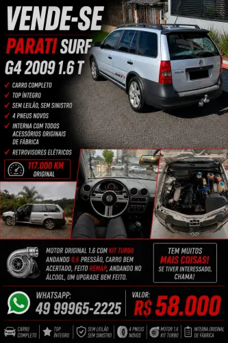 Volkswagen Parati Surf 1.6 MI Total Flex 2009