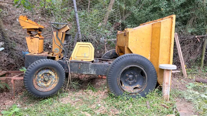 Dumper caminhão concreto