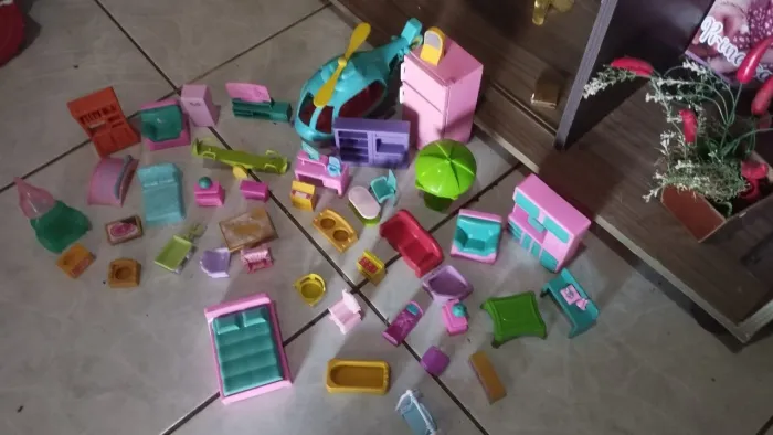 Lote de brinquedo de menina